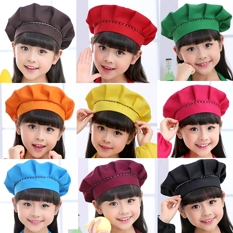 Picture of Primary and Secondary School Students Learn to Cook, Kidsren's Aprons, Customized Logo, Labor Class, Art Painting, Advertising Printing, DIY Wholesale
