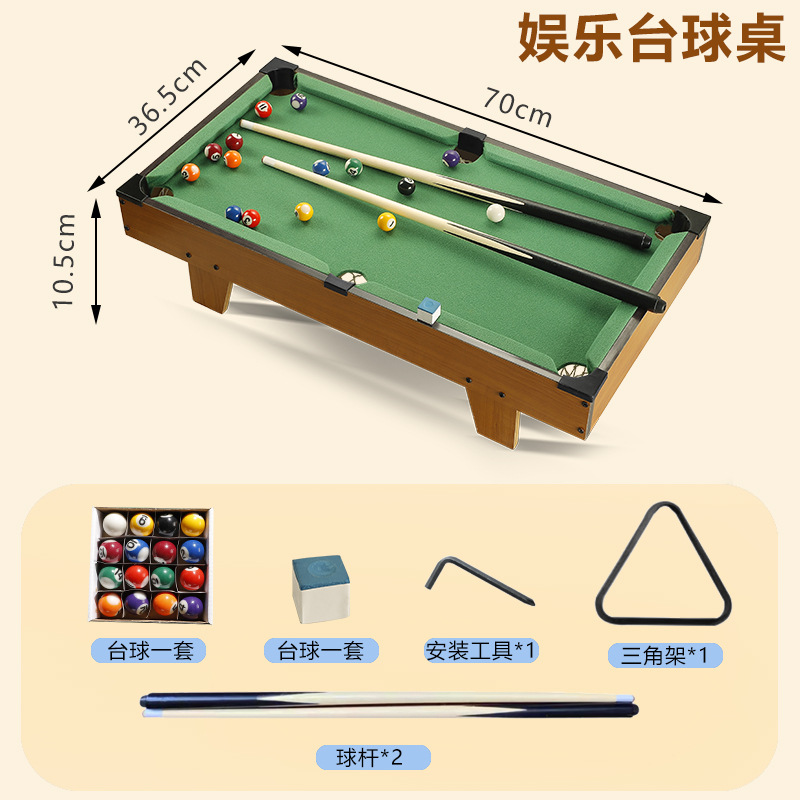 Picture of Children's billiard table household wholesale mini billiard snooker small billiard table toy billiard table set