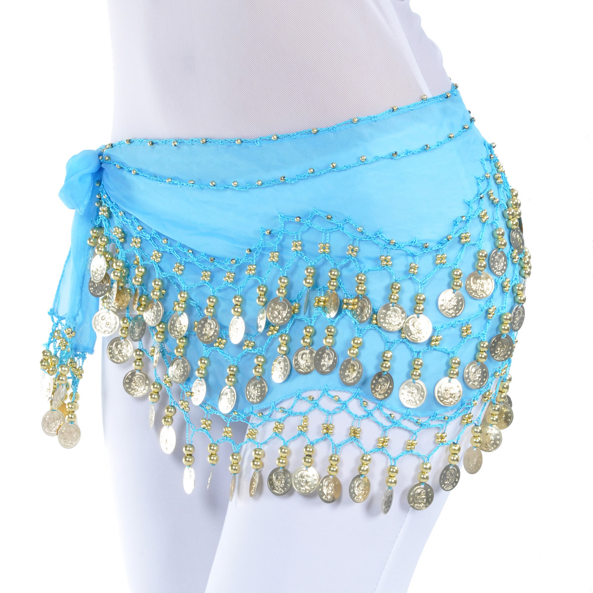 Picture of 128 currency belly dance waist decoration, belly dance clothing, belly dance belt, belly dance manufacturer belly dance waist chain