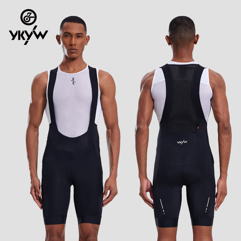 YKYW Strap Riding Pants Men's Summer Carvico Fabric Road Car Double Arrow Cushion Professional Competitive Shorts