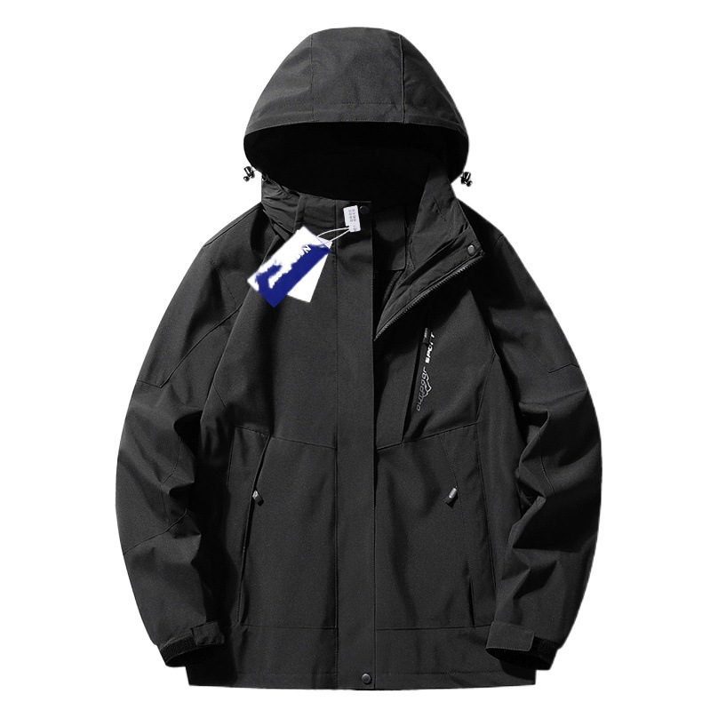 NASA Mountain Jacket Men's Spring and Autumn Trendy Brand Three-in-One Detachable Waterproof Outdoor Mountaineering Jacket Women's Couple Jacket