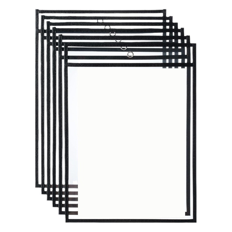 10*14 "Job Notice Bill Bag Job Order Subpoena Reusable PVC Transparent Dry Erasable Bag