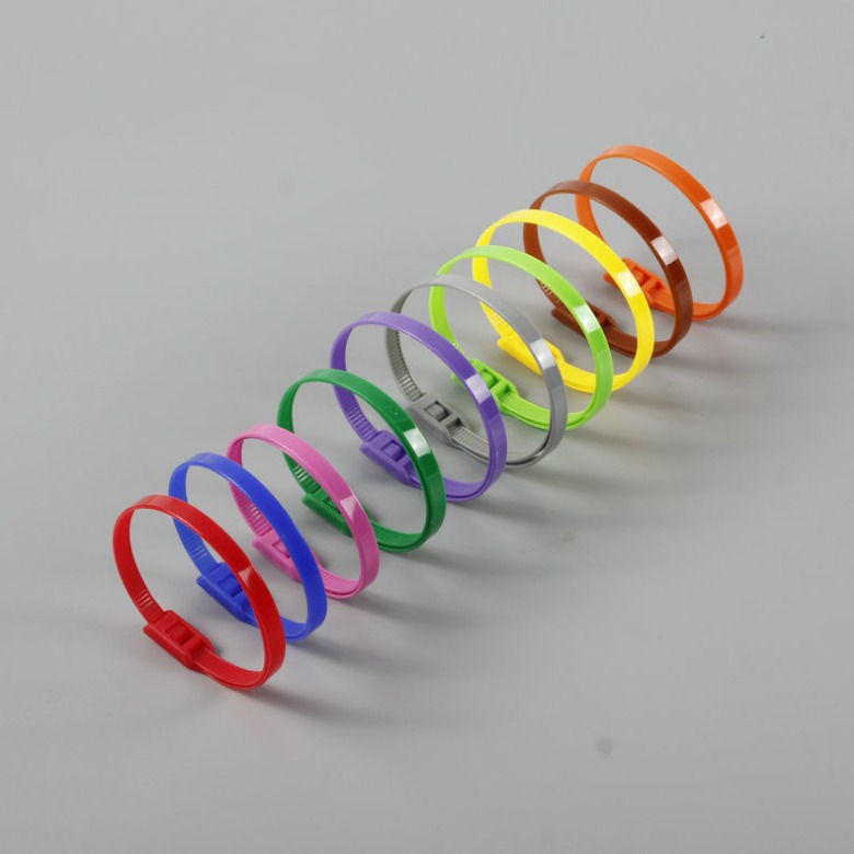 Naughty Castle ribbon colored plastic loose nylon ribbon binding ribbon 8 * 350MM