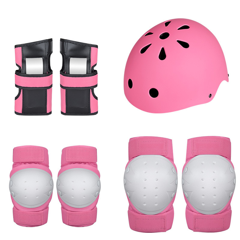 Picture of Factory wholesale adult skateboard protective gear skating sports protective gear suit Heshang head children's roller skating helmet protective gear