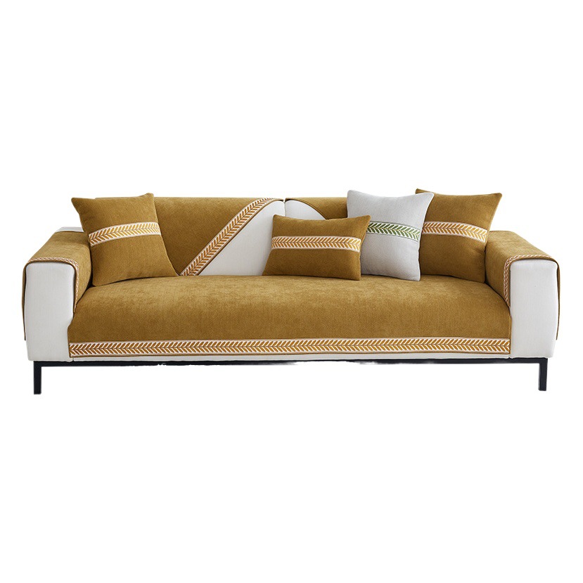Chenille Sofa Cushion All Seasons Universal Back Towel Non-slip Simple Sofa Cover Full-inclusive High-end Cushion