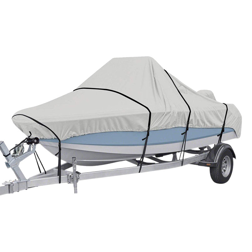 Outdoor V-Shaped Yacht Dust Cover Sun Protection and Rainproof Boat Cover Polyester Taffeta 190t Boat Body Protective Cover Cross-Border Wholesale