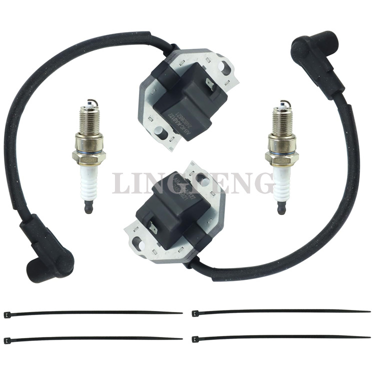 2 high-voltage package KAWASAKI 21171-7053 21171-0740 7058 2 spark plug ties