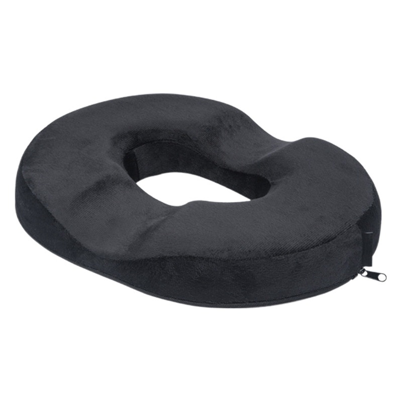 Stool Seat Cushion Office Memory Foam Slow Rebound Breathable Chair Cushion Thick Four Seasons Car Waist Protection Heightening Cushion Wholesale