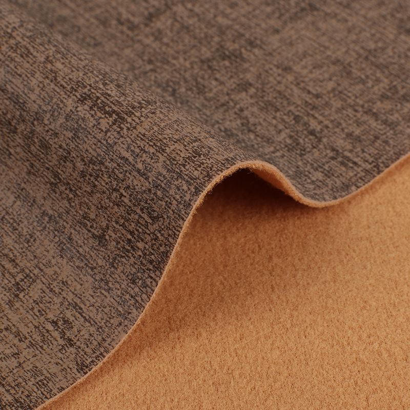Picture of Spot 1.1mm semi-pu retro cloth pattern leather trend bags handbag packaging crafts artificial leather wholesale