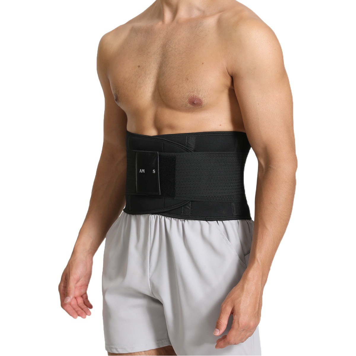 Factory in stock cross-border waist belt fitness sports support compression waist abdominal shaping breathable lumbar protection