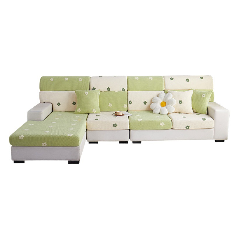 Universal Sofa Cover for All Seasons, Elastic Stretch Slipcover, Anti-Scratch Sofa Protector, Modern and Simple Design