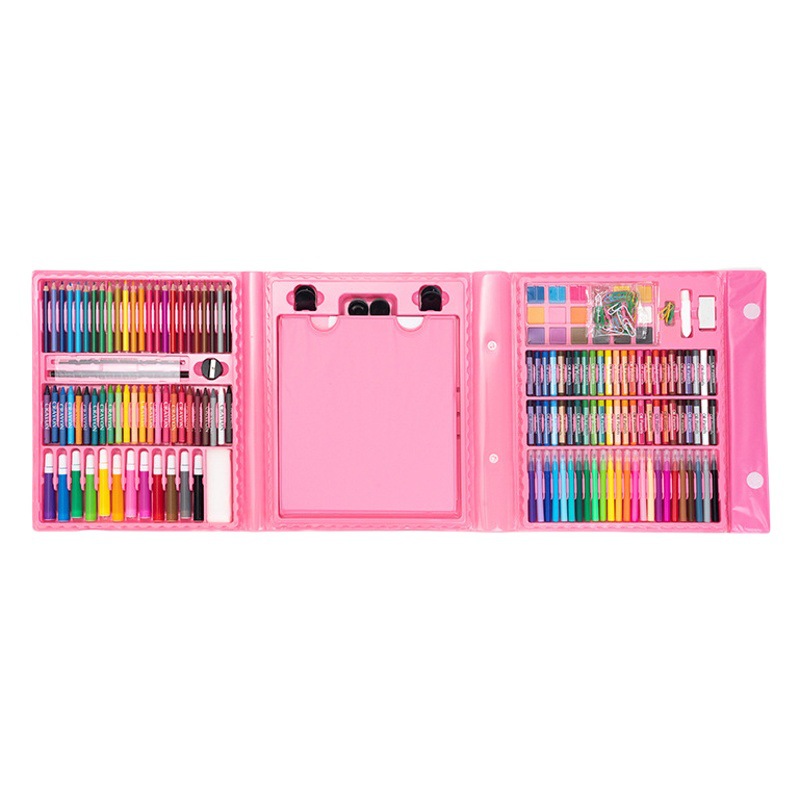 208 brush color lead crayon watercolor pen primary school student stationery painting suit Children's Day gift wholesale