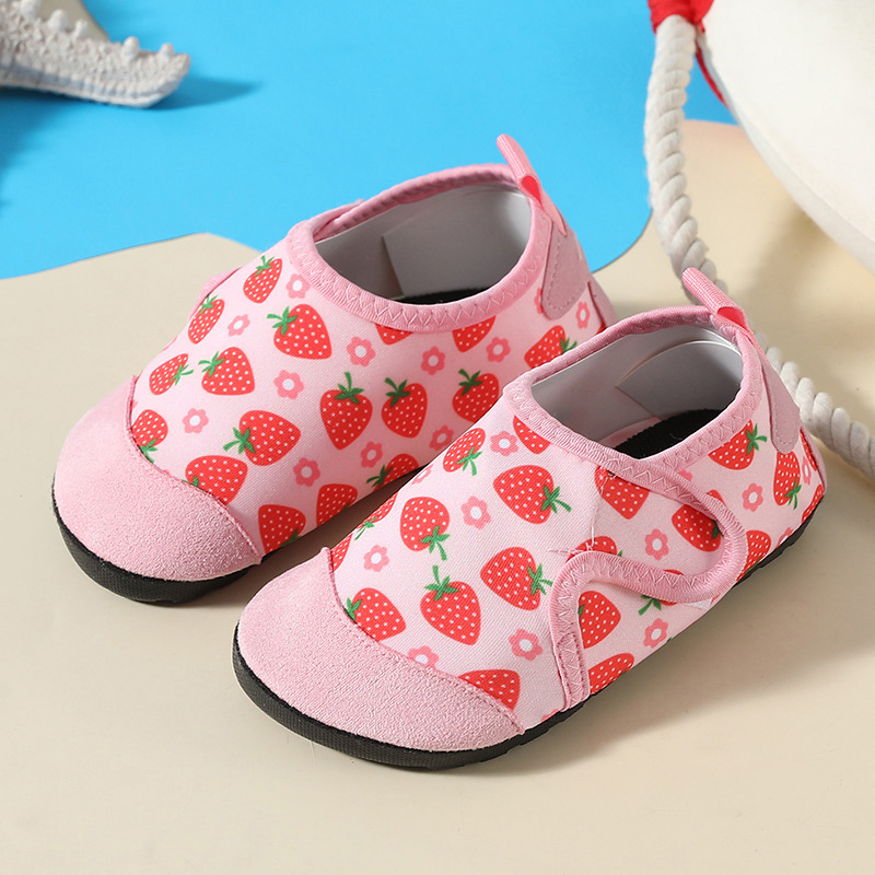 Picture of Children's water park Baby Beach socks non-slip diving shoes snorkeling socks swimming shoes drifting soft shoes wading shoes socks