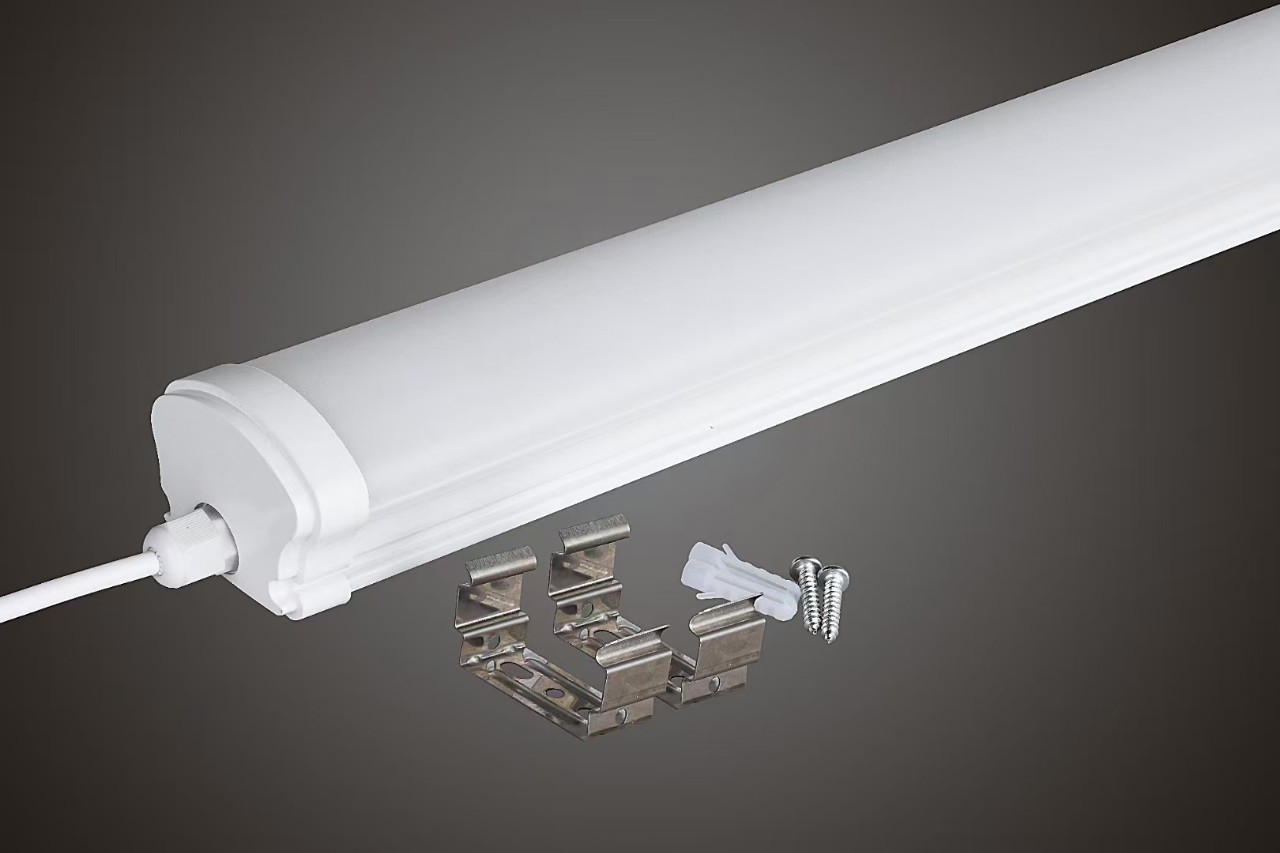 Led Three-Proof Lamp Ip65 Outdoor Waterproof and Moisture-Proof Factory Workshop Cold Storage Bathroom Strip Light Led Engineering Lighting