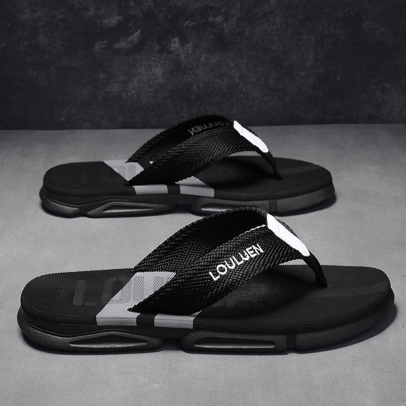 Picture of 2025 summer men's flip-flops men's high-end anti-slip slippers men's rubber casual sandals for foreign trade
