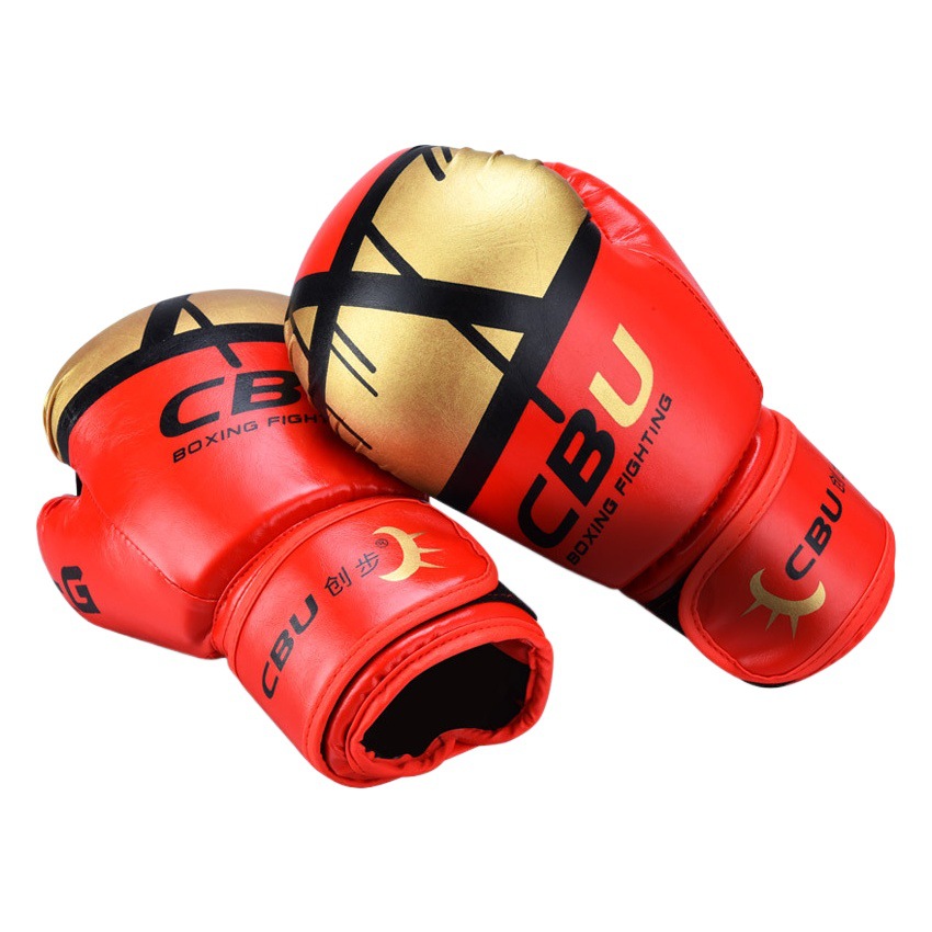 Chuangbu Boxing Gloves Adult Boxing Supplies Boxing Gloves Children's Pu Fighting Professional Taekwondo Training Equipment