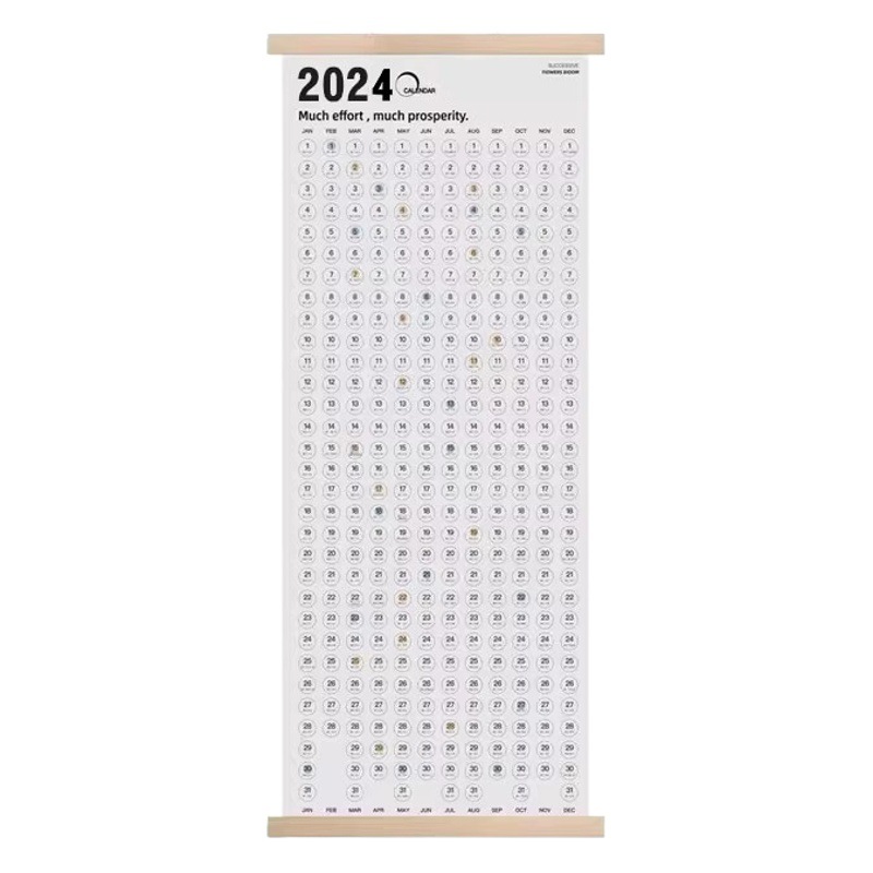 Little Red Riding Book Explosions Wooden Calendar 2025 ins Wind Calendar Self-discipline Pushcard Schedule Almanac Single Wall