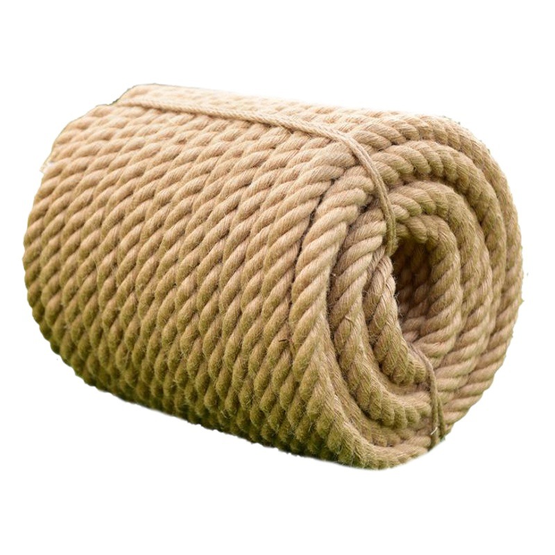 Picture of Jute Rope Source Factory Yellow Thin Hemp Rope Binding Rope Cat Climbing Frame DIY Material Rope Hand-woven Hemp Rope