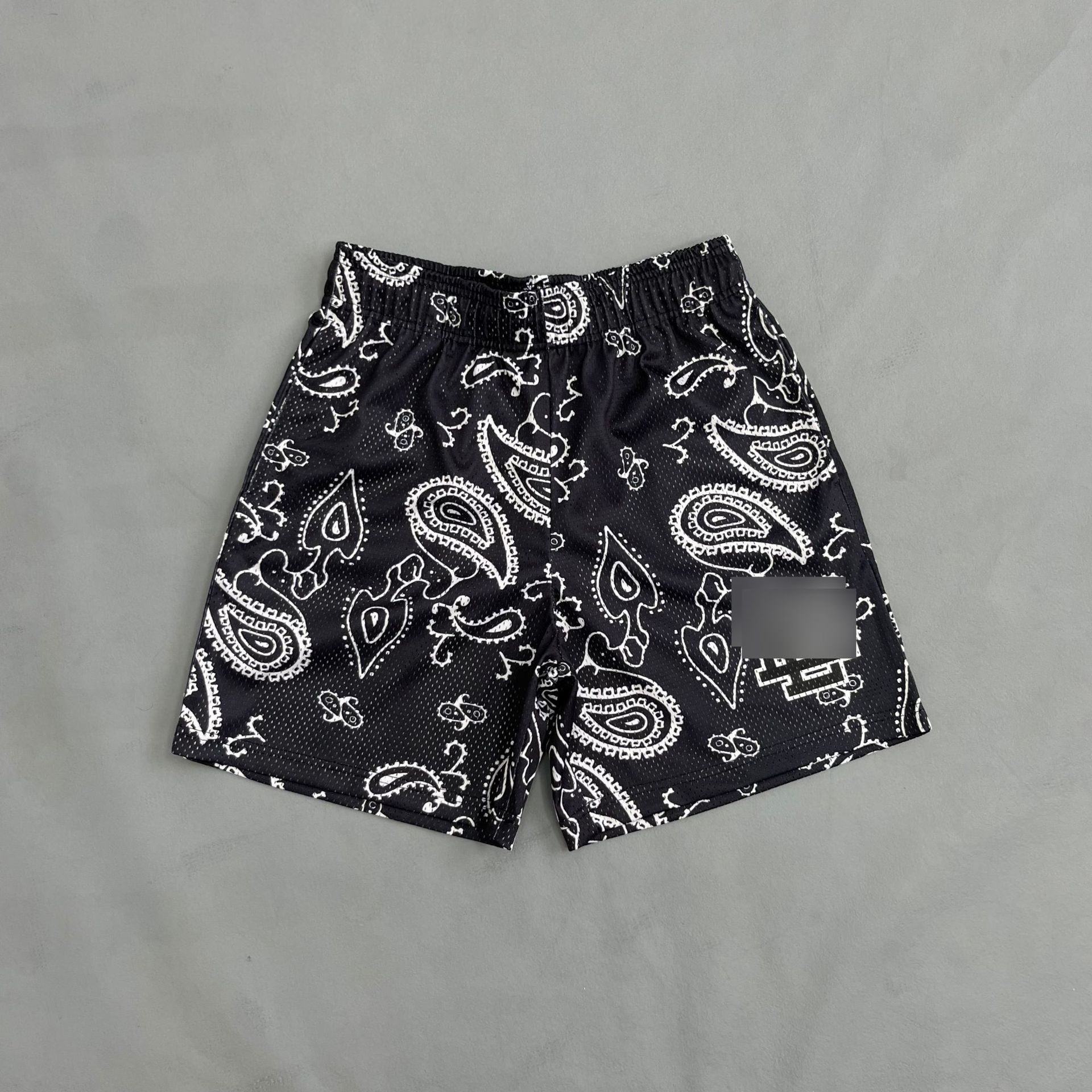EE casual shorts men's fitness muscle training running pants mesh sports European and American fashion brand manufacturers direct supply