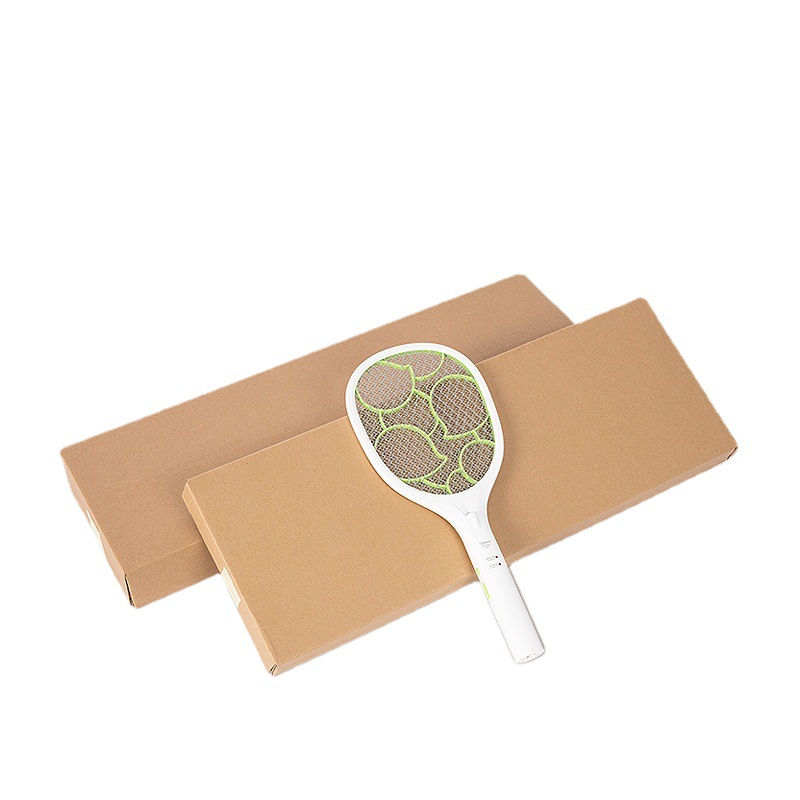 Spot electric mosquito racket carton badminton racket carton fly swatter box strip carton printing packaging box