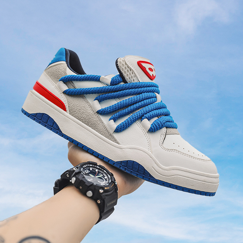 Student hemp rope four seasons skate shoes Harajuku style low-top trendy casual shoes outer wear artistic style couple's bread shoes