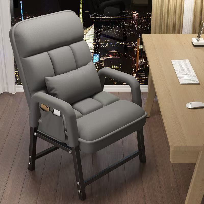 Computer chair comfortable for long sitting folding chair home dormitory nap office chair adjustable for lazy back