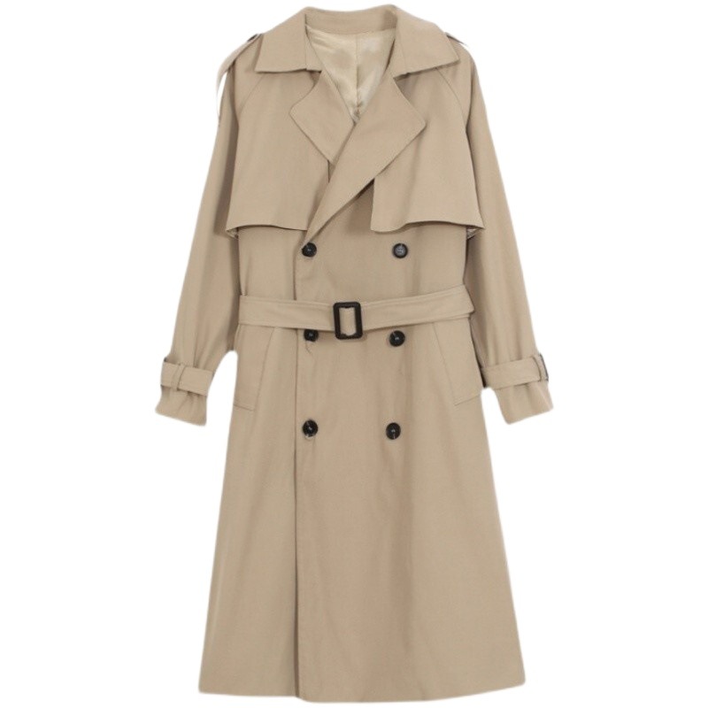 Picture of Windbreaker Women's Mid-length 2023 New Korean Style High-end Elegant Casual Loose British Style Autumn Jacket