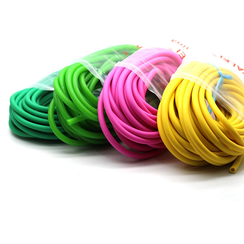 Picture of 10 m round rubber band 3060 high quality latex tube traditional rubber band tube slingshot fish shooting rubber rope high elastic rubber band