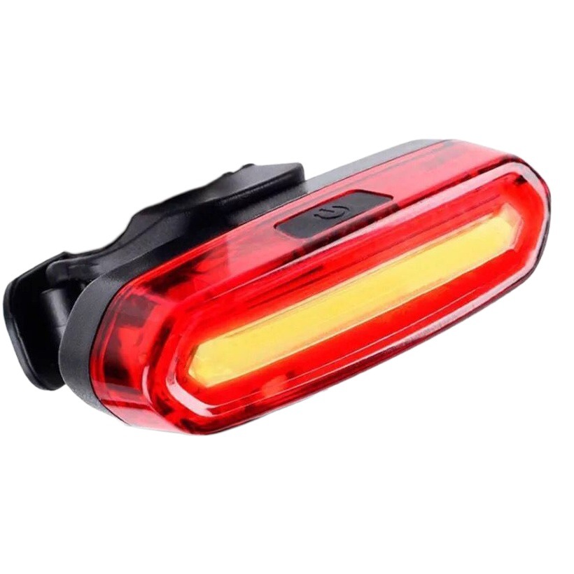 Wolf Star taillight rechargeable bicycle night warning flash light mountain bike decorative light flashing riding equipment