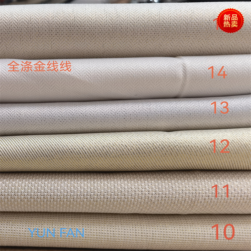 Picture of Coarse Grain Gold Thread, Full Polyester Gold Thread Canvas Metal Wire Fabric, Digital Shoe Material, Luggage, Two-Dimensional Clothing Special Fabric