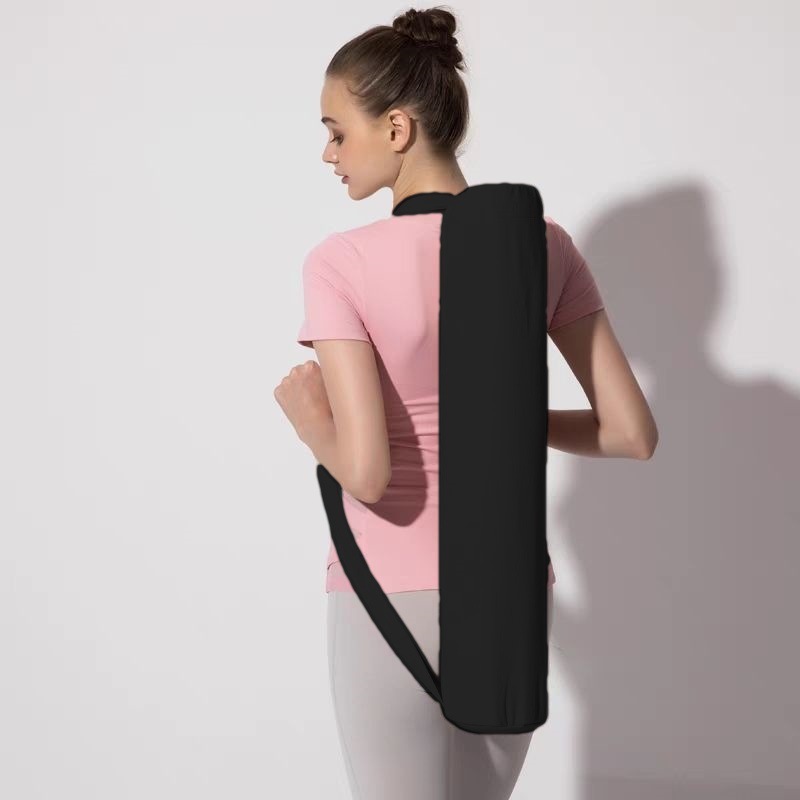 Canvas Yoga Bag Dustproof Portable Folding Yoga Mat Storage Organizer Bag Sports Bag Yoga Storage Bag