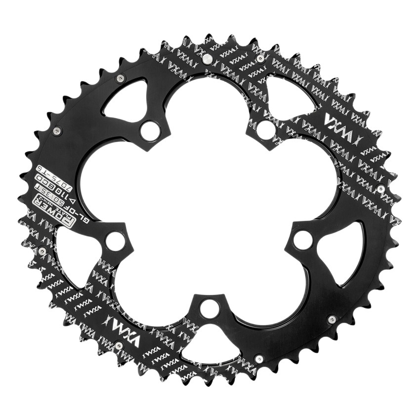 VXM bicycle road bike tooth plate 110BCD double power oval 35T/50T disc folding bike double tooth plate