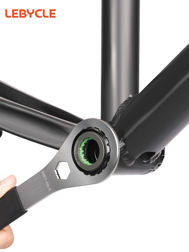 Lebaike Bicycle Bottom Bracket Wrench Integrated Hollow Bottom Bracket Chainring Wrench Disassembly and Installation Tool Universal T47
