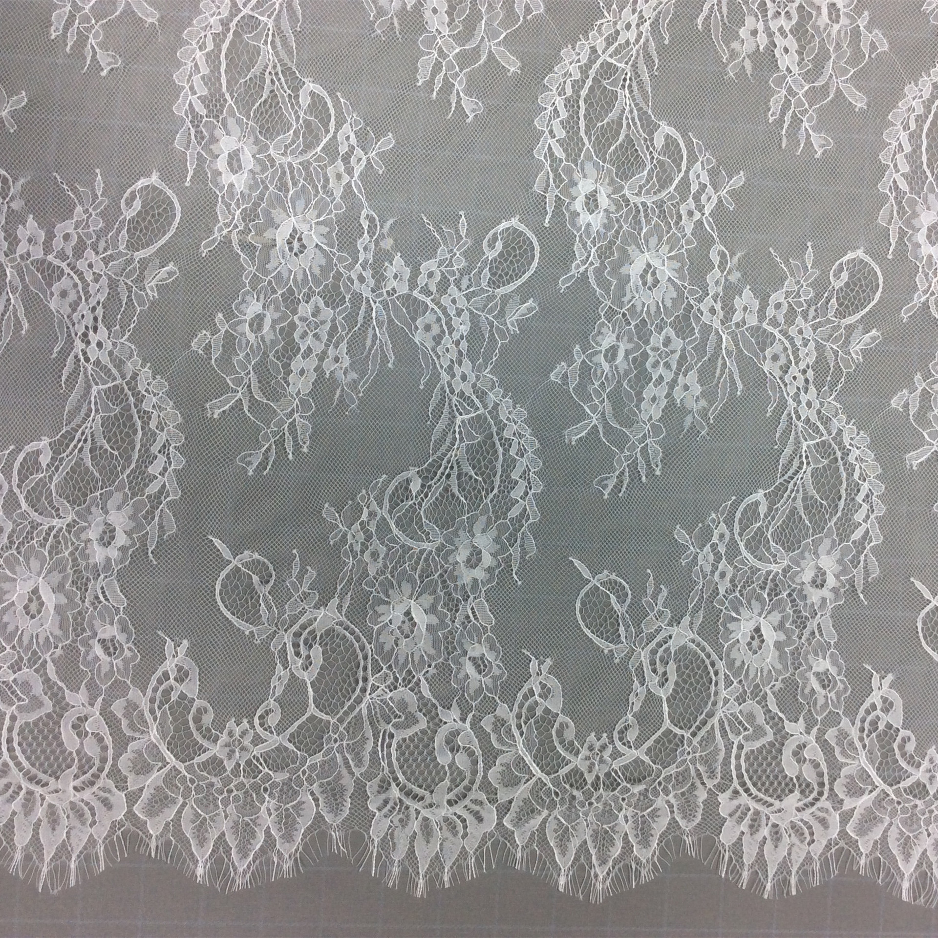Nylon lace large eyelashes 150CM hollow mesh Japanese and Korean thin clothing clothing handmade DIY underwear lace accessories