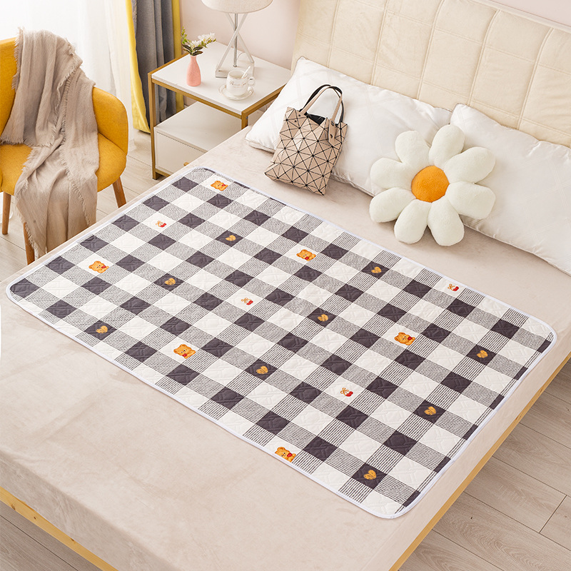 Picture of Adult Diaphragm Pad Waterproof Washable Cotton Breathable Oversized Diaper Care Mattress for the Elderly