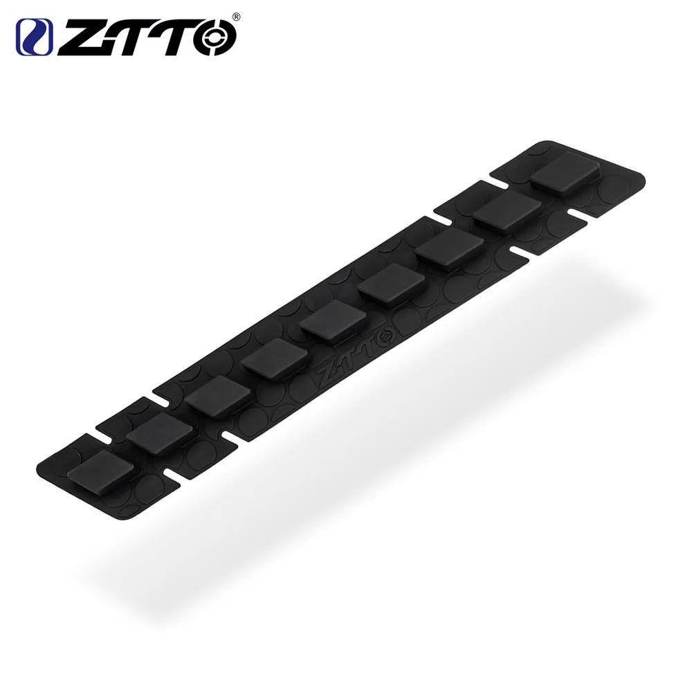 ZTTO Bicycle Silicone Chain Protection Sticker Lower Tube Chain Protection Sticker Frame Protection Sticker Anti-scratch for Mountain Highway Vehicle