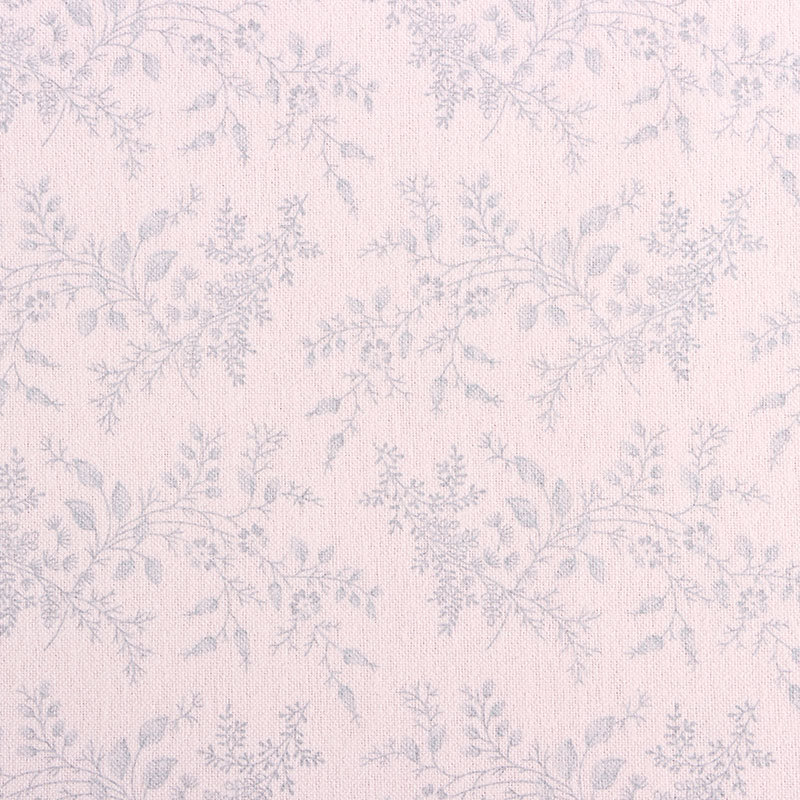 Picture of in stock orchid flower water paste printing cotton vintage floral cloth autumn and winter casual wear fashion dress fabric