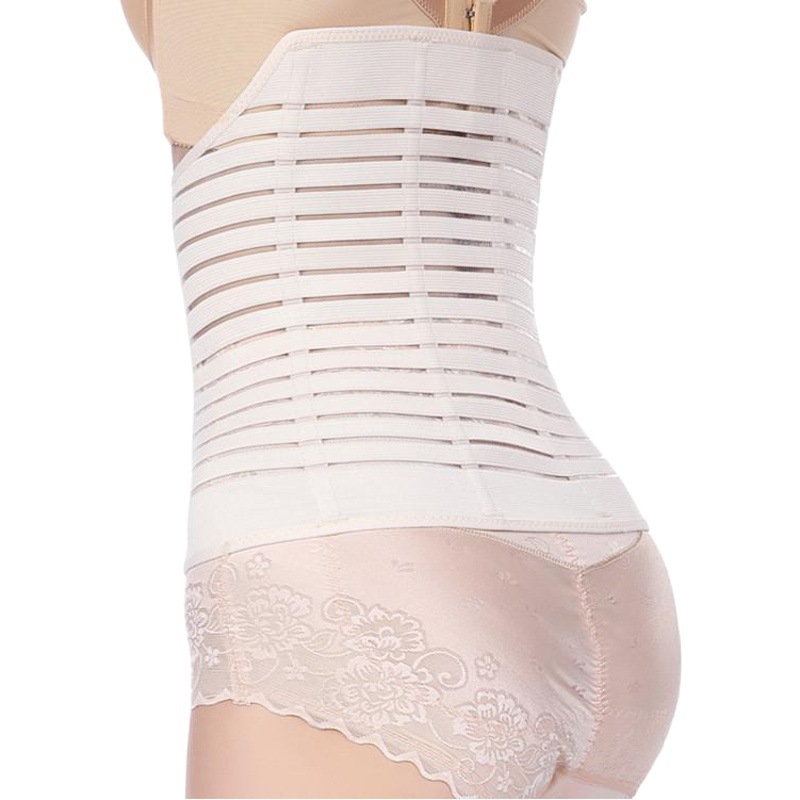 Thin Postpartum Belly Tight Belt Velcro Women's Belt Tackling Belt Body Shaping Belt Correction Belt Tackling 3674