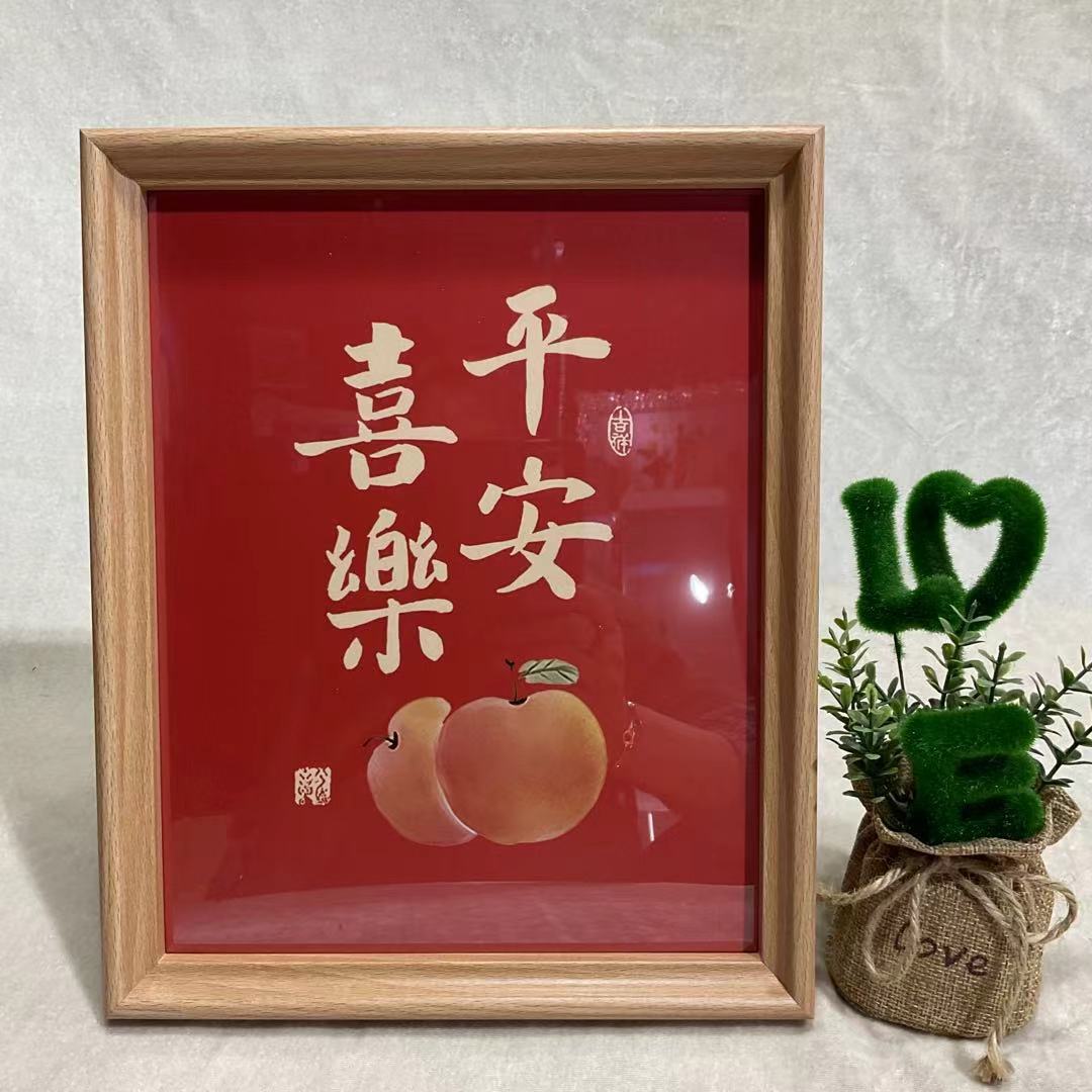Picture of Casual Wooden Photo Frame Empty Frame Table 5 Inches 6 Inches 7inch 8inch Photo Frame 10inch Photo Frame A4A3 Picture Frame Wall Hanging Cultural Creation