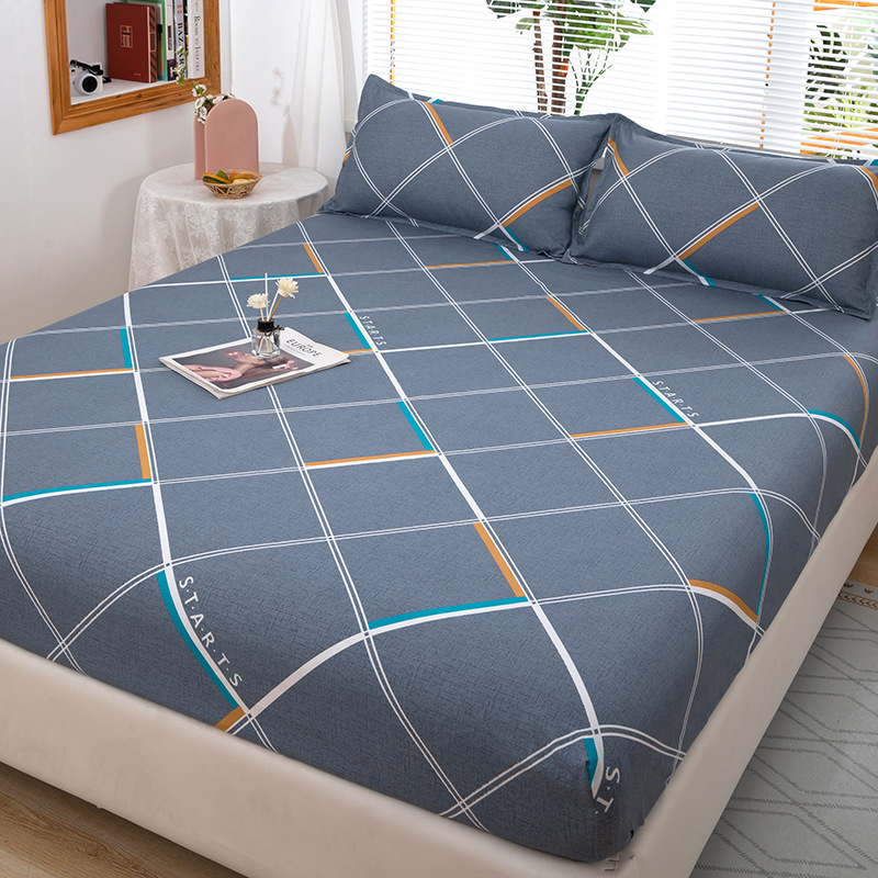 Picture of Printed Fitted Bed Sheets, Simmons Protective Dust Cover, All-Inclusive Elastic Bed Cover, No Pilling, No Shrinkage