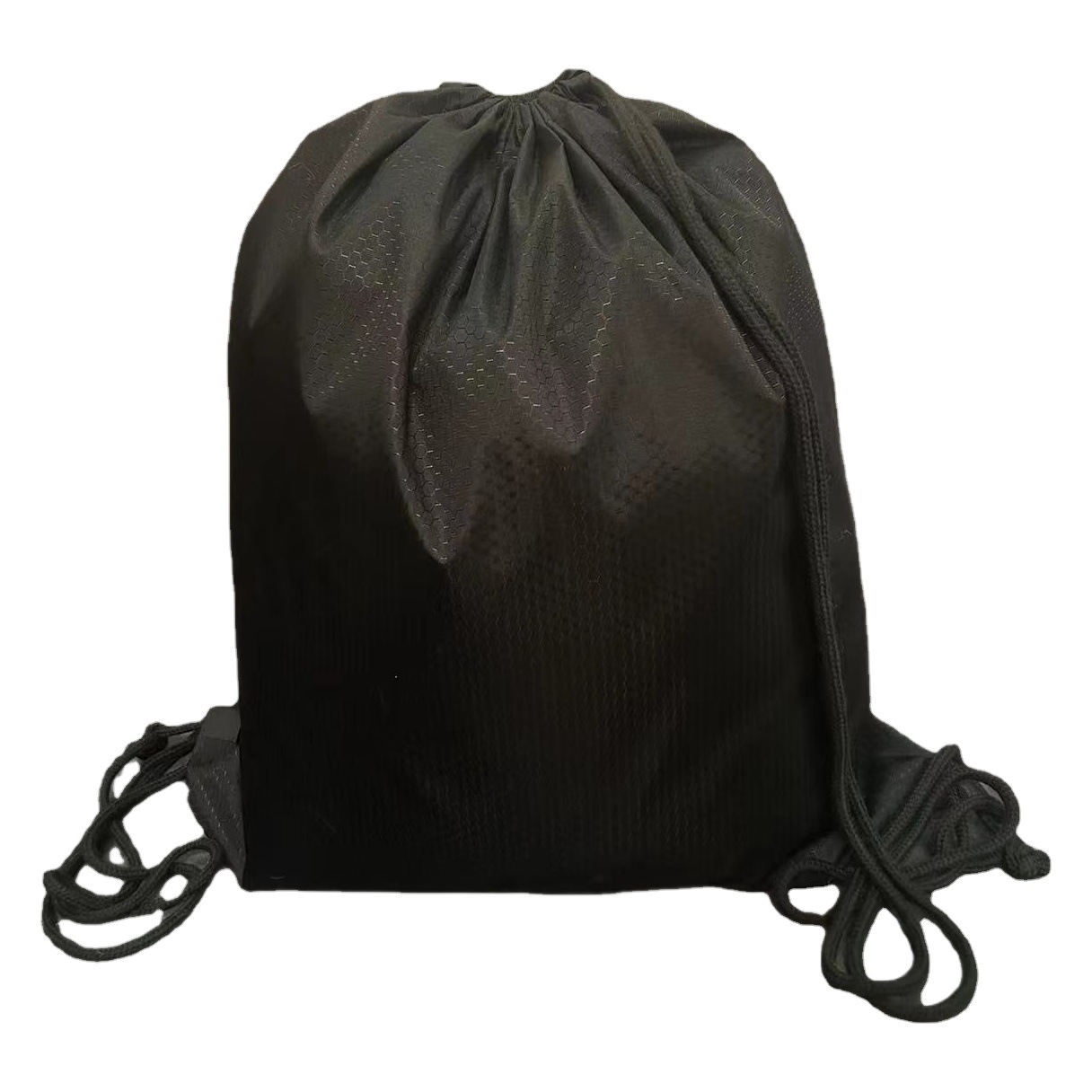 Football Pattern Waterproof Helmet Bag Without Velvet Large Drawstring Pocket Backpack Drawstring Convenient Simple Backpack Full Helmet