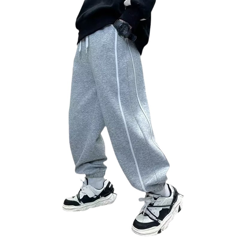 Boys' Pants Summer 2023 New Children's Sports Pants Loose Big Children's Casual All-match Sweatpants Fashionable Handsome