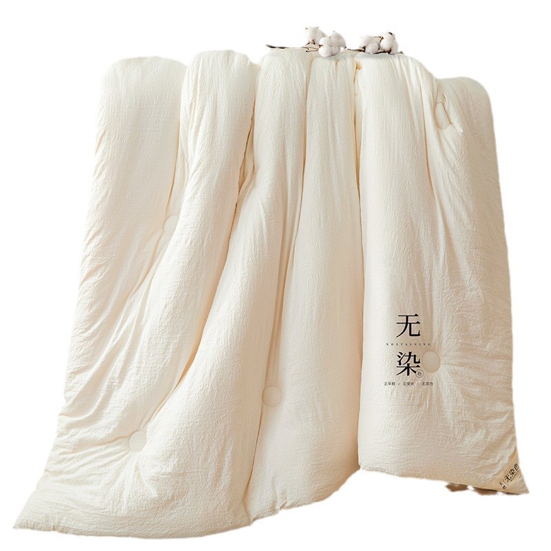 Picture of Cross-border mother and infant grade soybean fiber quilt thick quilt spring and autumn quilt winter quilt wholesale warm single quilt core quilt