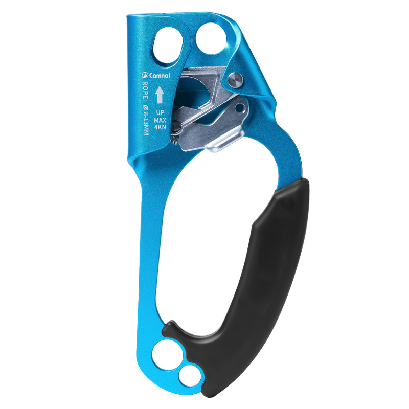 Picture of Canle outdoor mountain climbing rock climbing tool right hand ascender climbing rope climber rope ascender anti-slip artifact