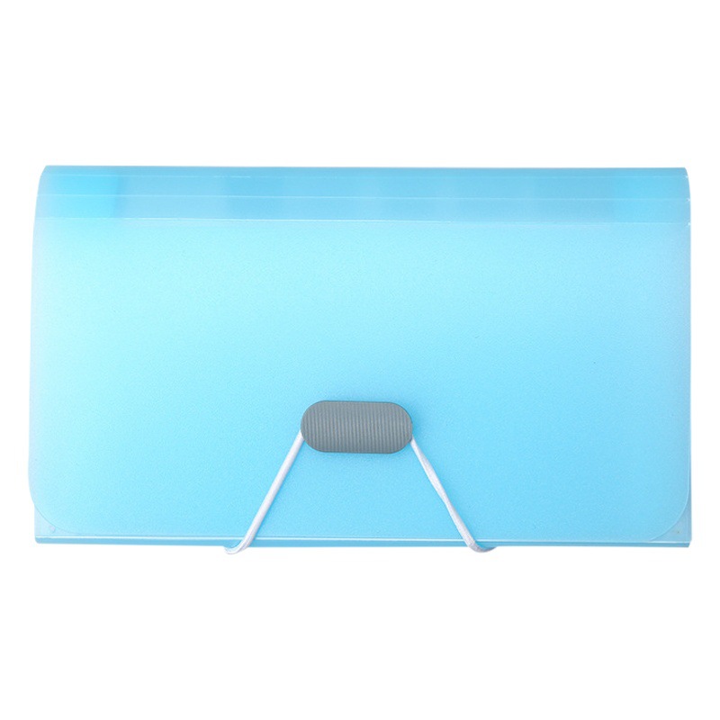 13 grid small mini organ bag office storage bag a6 waterproof bill folder multi-layer file bag wholesale