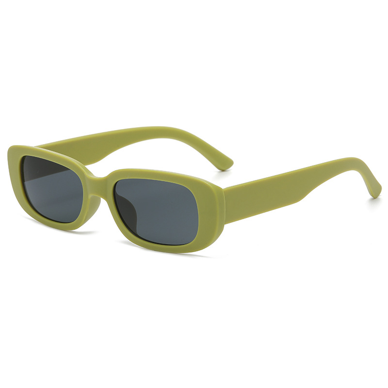 Picture of New Fashion Candy Color Cat's Eye Sunglasses European and American Fashion Street Shooting Joker Small Frame Plastic Tooth Sunglasses s23081
