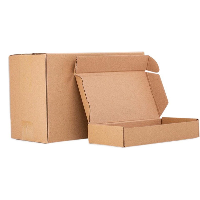 in stock 1-12 postal express cardboard box aircraft box packaging carton half high packaging small carton custom wholesale