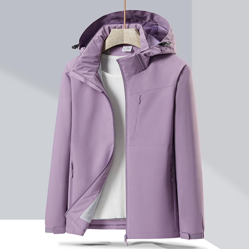 Picture of 2023 Fleece-Lined Cotton Jacket Couple's Style Windproof Waterproof Single-Layer Jacket, Cold-Resistant, Fleece-Lined and Thickened
