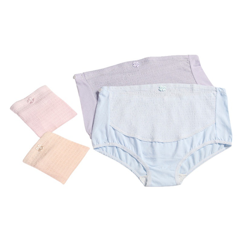 Pregnant Women Want to Come True, High-Waisted Elastic Bark Adjustable Belly Support for Pregnant Women, Large Size Briefs, Maternity Underwear