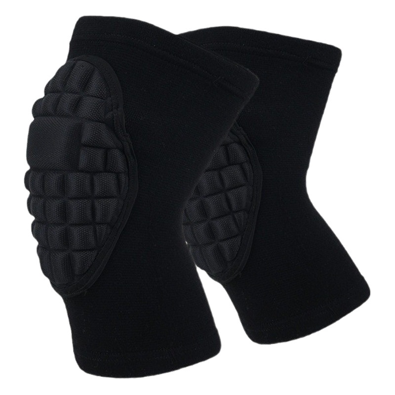Outdoor Tactical Thickened Sponge Knee Pads Elbow Pads Football Volleyball Dance Kneeling Anti-collision Breathable Turtle Shell Sports Knee Pads